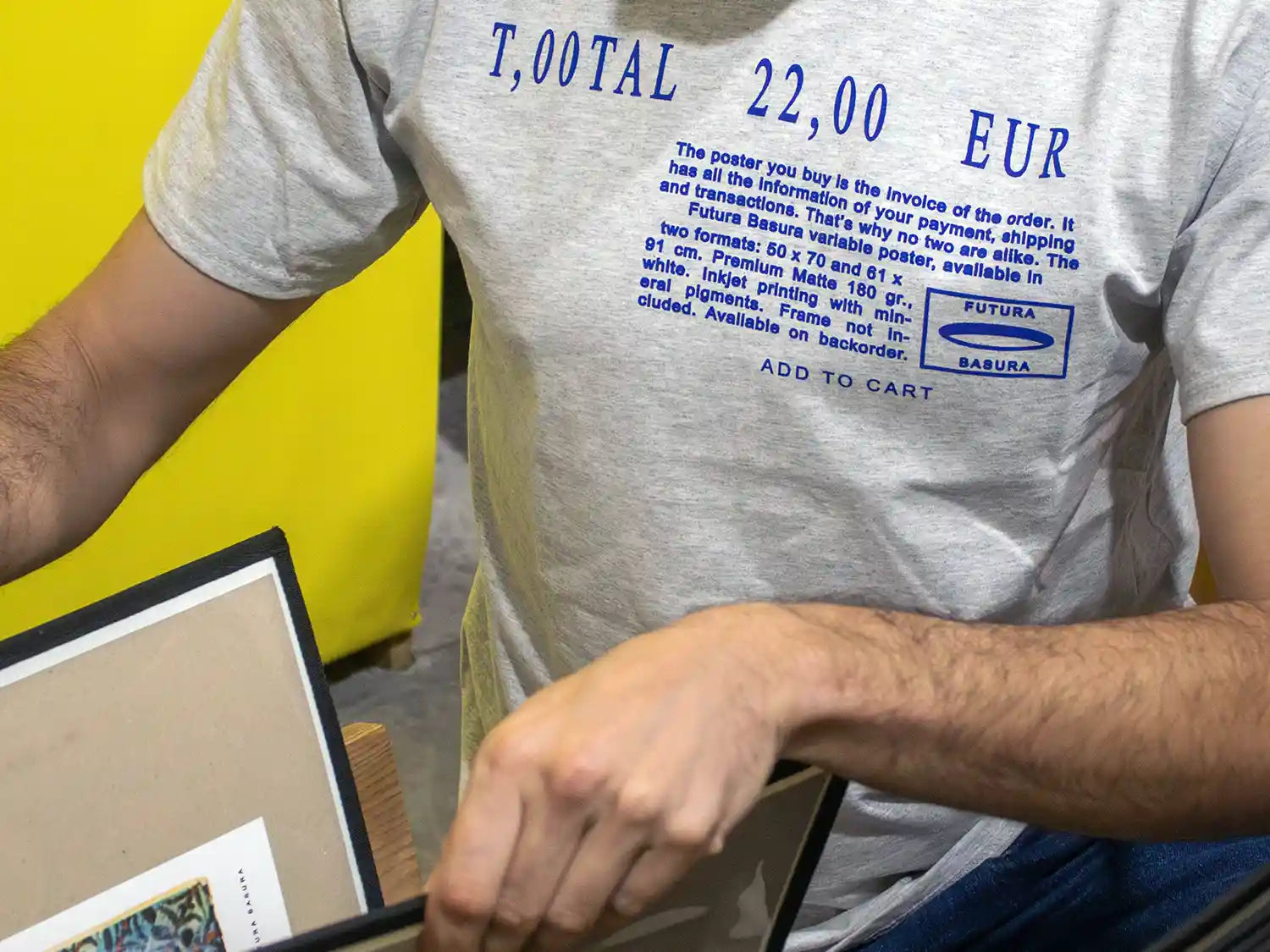 T-Shirt Grey T,00TAL